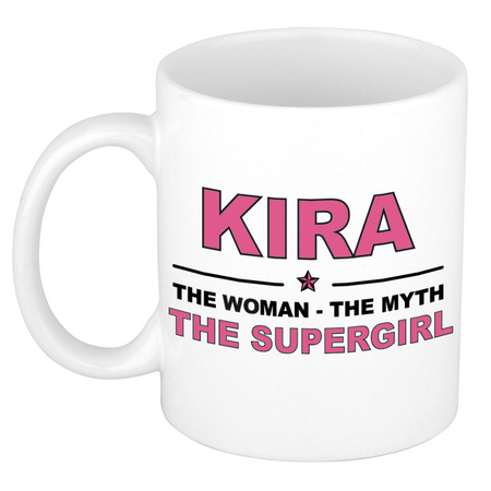 Kira The woman, The myth the supergirl collega kado mokken/bekers 300 ml