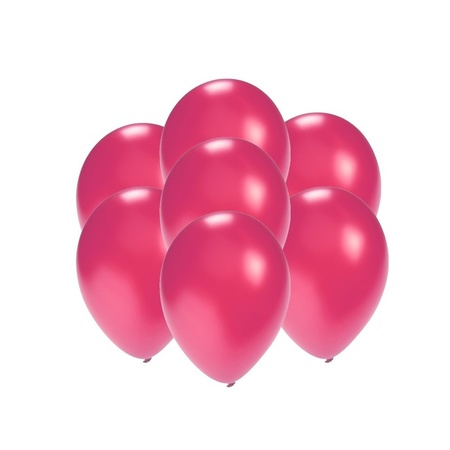 Small pink metallic balloons 100 pieces
