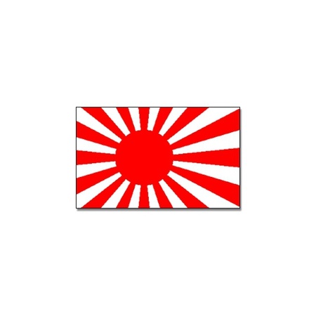 War vlag Japan 2e wereld oorlog