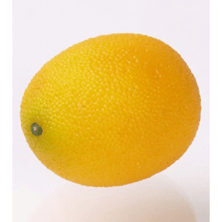 Fake plastic Lemons yellow 7 cm