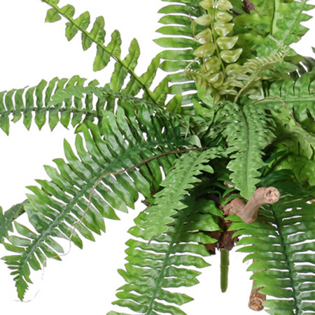 Artificial fern plant 28 cm