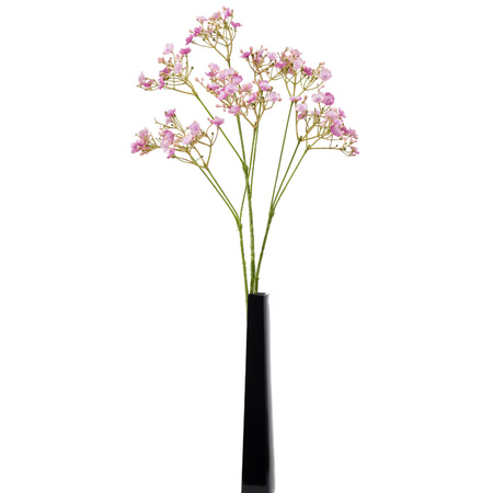 Kunstbloem Gipskruid - 68 cm - fuchsia roze - losse tak - kunst zijdebloem - Gypsophila