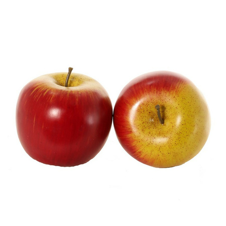 Kunstfruit decofruit appels van ongeveer 8 cm
