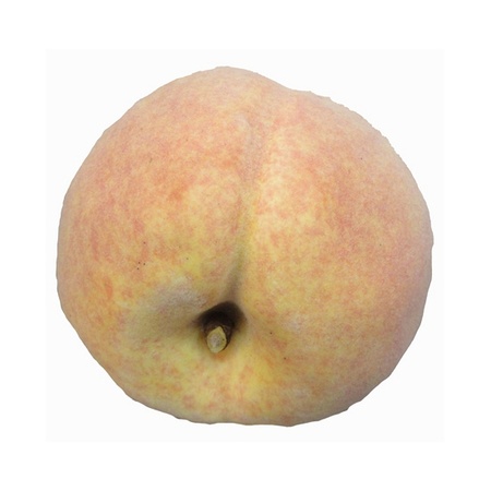 Kunstfruit perziken van 8 cm