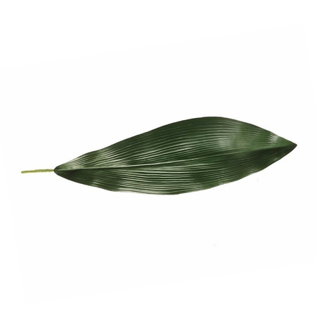 Kunstplant Aspidistra blad 75 cm donkergroen