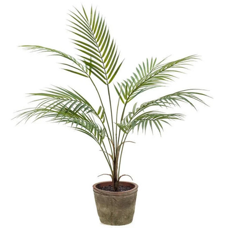 Kunstplant palmboompje groen