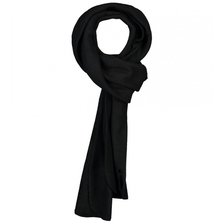 Fleece sjaal volwassenen zwart