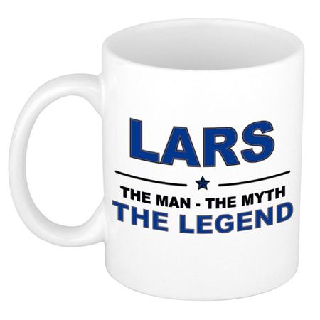 Lars The man, The myth the legend collega kado mokken/bekers 300 ml
