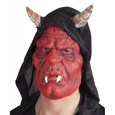 Carnaval duivel masker Diablo met hoorns volwassenen