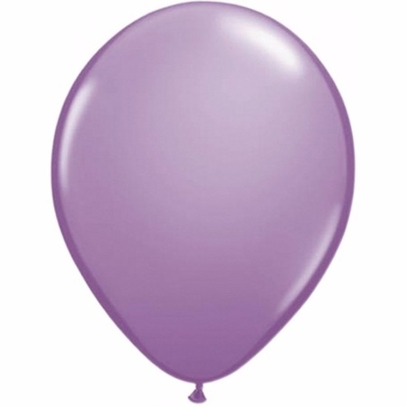 Lavender balloons 25 pieces