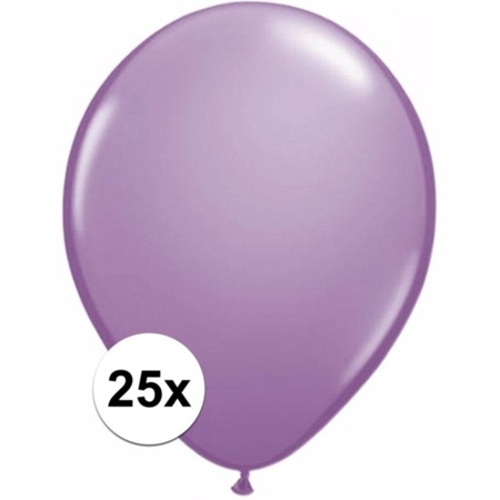Lavender balloons 25 pieces