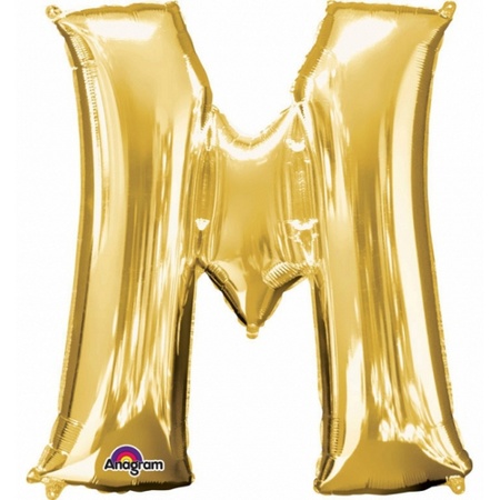 Foil balloon gold M