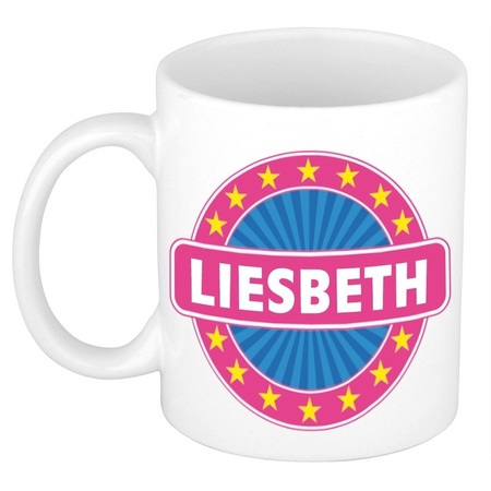 Liesbeth name mug 300 ml