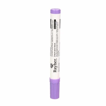 Lilac purple textile marker with thick point