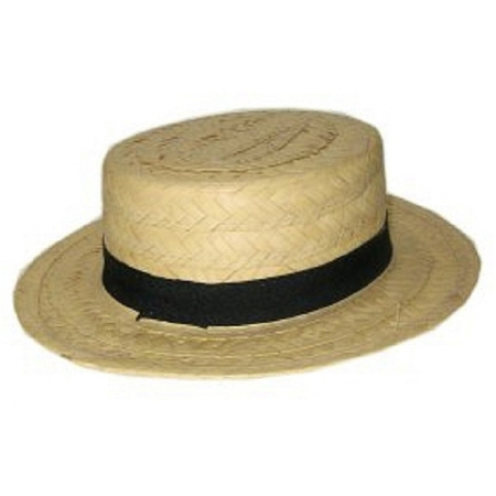 Lou Bandy straw hat