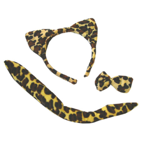 Leopard dress-up accessoires
