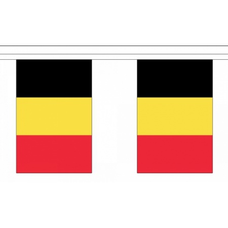 Belgische vlaggenlijn deluxe