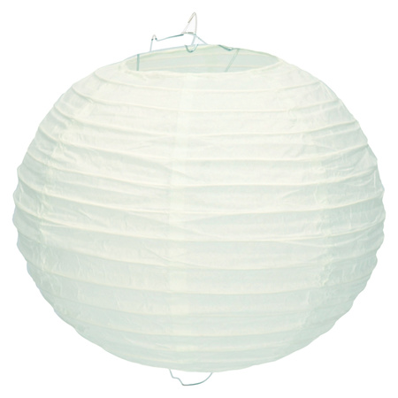 Ice blue paper lantern 25 cm