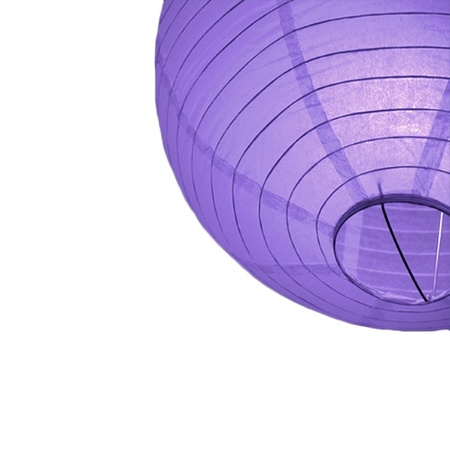 Luxurious purple paper lantern 25 cm