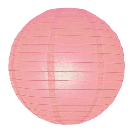 Luxe pink paper lantern 25 cm