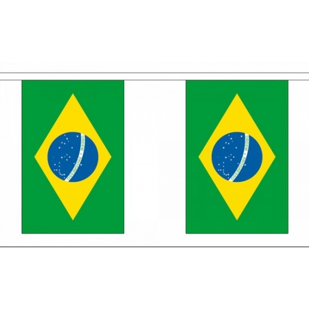 Braziliaanse vlaggenlijn 9 meter