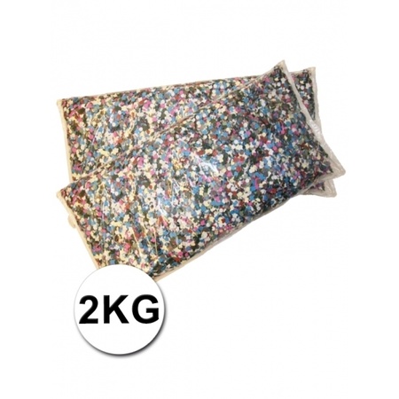 Multicolor confetti 2 kg 
