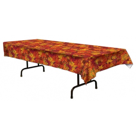 Autumn leaves tablecloth