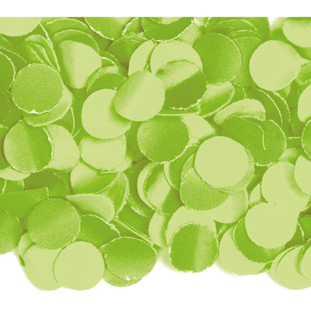 Lime green confetti 1 kg 