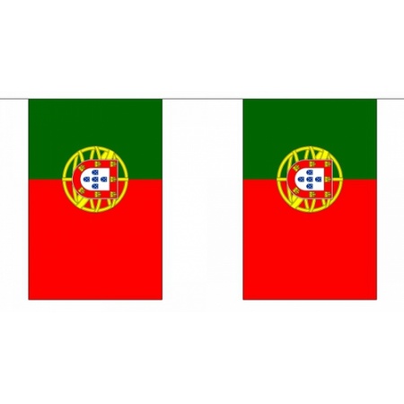 Luxury Portugal bunting 9 m
