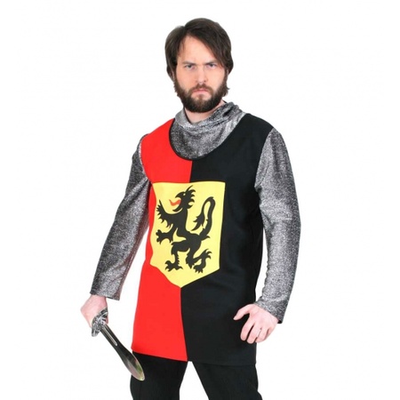 Heren shirts in ridder thema