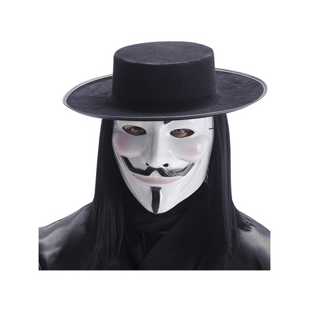 Maskers V for Vendetta wit