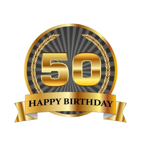Happy birthday mug 50 year