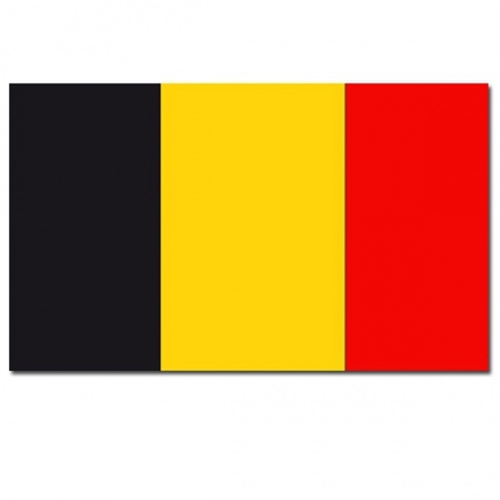 Luxe kwaliteit Belgische vlag