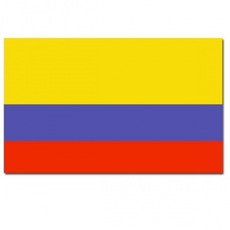 Colombiaanse landen vlaggen