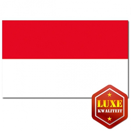 Goede kwaliteit Indonesische vlag