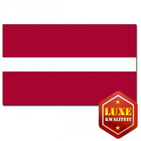 Luxe kwaliteit Letse vlaggen