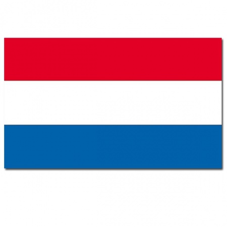 Grote buiten Nederlandse vlag