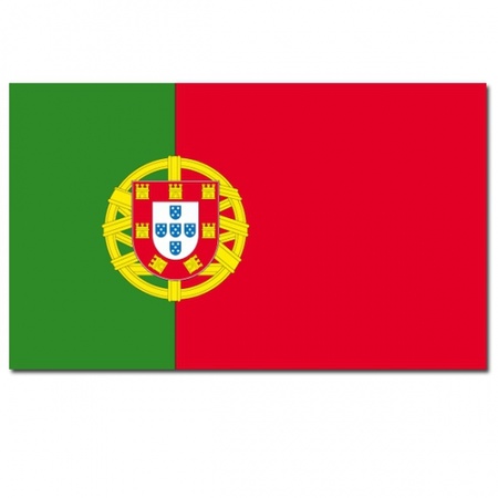 Landen vlaggen van Portugal