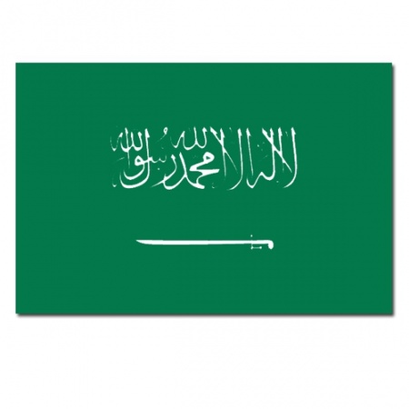 Luxe kwaliteit Saoedi Arabisch vlag
