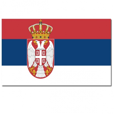 Luxe kwaliteit Servische vlaggen