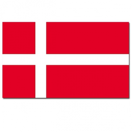 Deense landen vlaggen