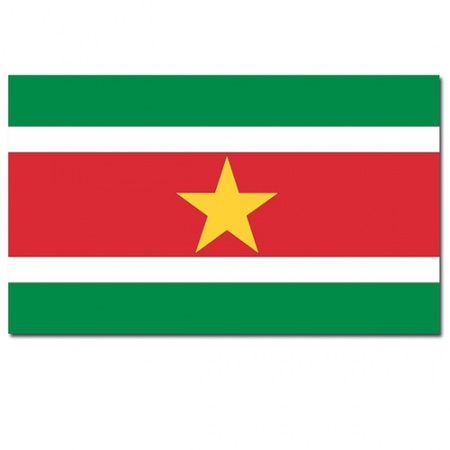 Flag of Suriname good quality