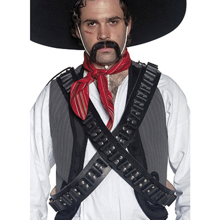 Luxe western cowboy of Mexicaan verkleed kogelriem