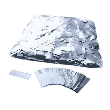 Luxury metallic silver confetti 1 kilo