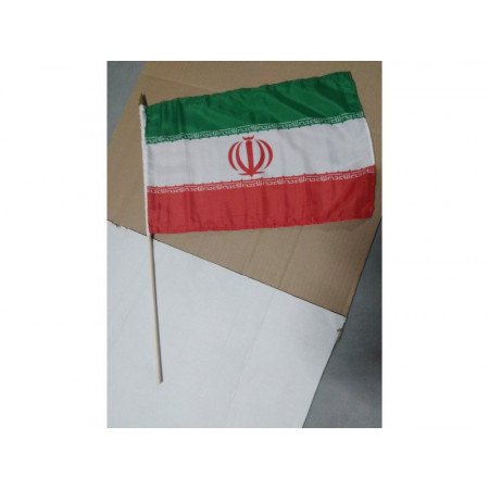 Luxe hand flag Iran