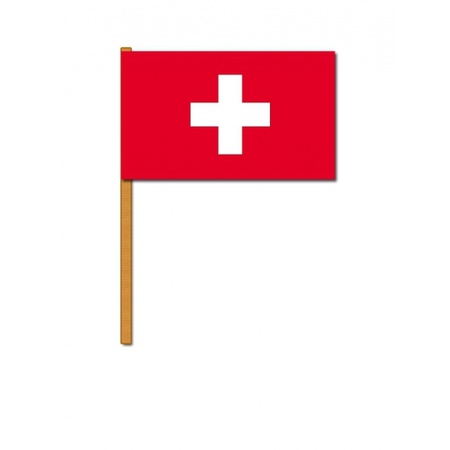 Zwaaivlaggetjes Zwitserland