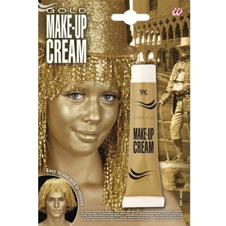 Make-up tube gold