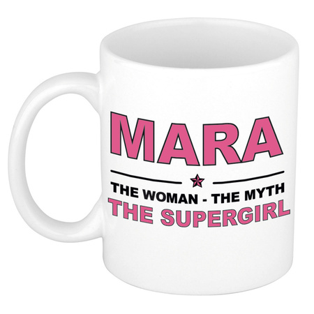 Mara The woman, The myth the supergirl collega kado mokken/bekers 300 ml