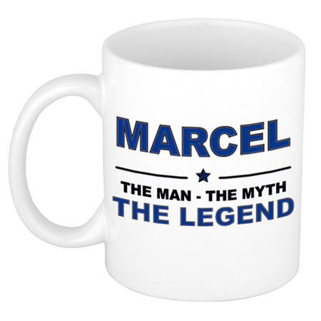 Marcel The man, The myth the legend name mug 300 ml