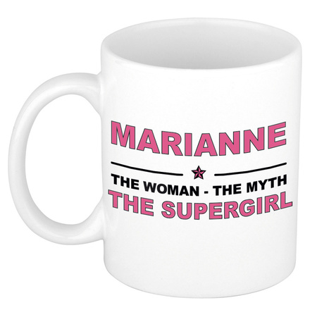 Marianne The woman, The myth the supergirl collega kado mokken/bekers 300 ml